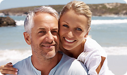 Man and Woman enjoying a stress free day on the beach
